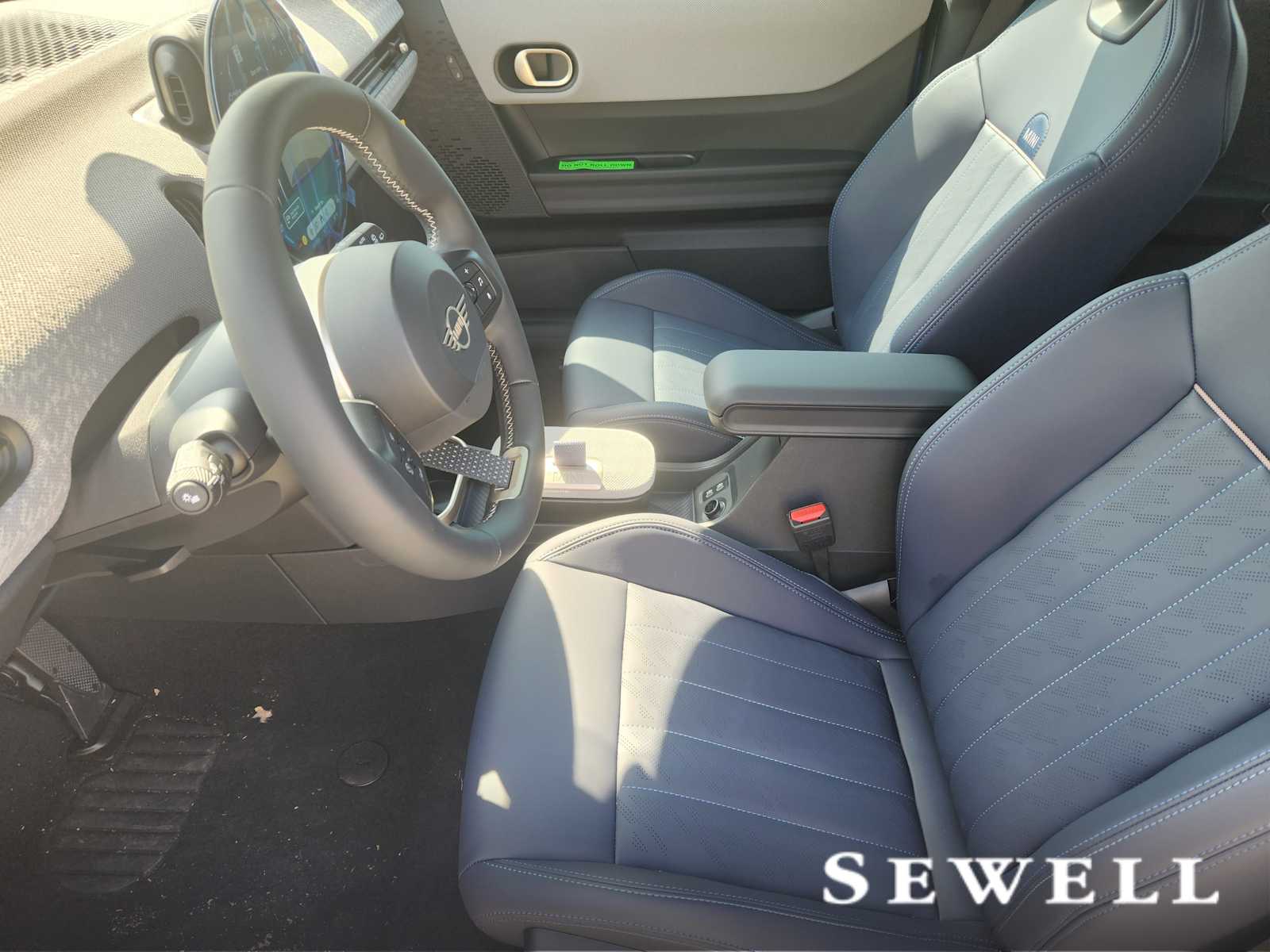 New 2025 Icy Sunshine Blue Metallic MINI Cooper image 4