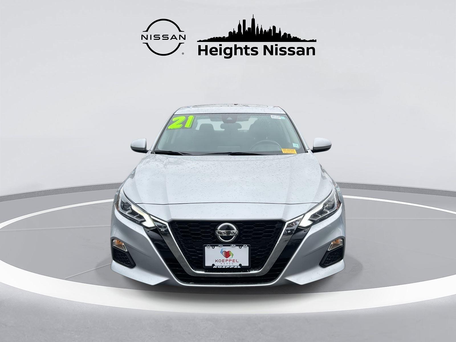 Certified 2021 Nissan Altima SV with VIN 1N4BL4DVXMN420649 for sale in Jackson Heights, NY