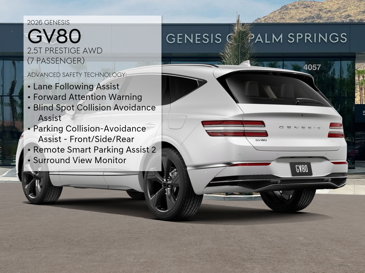 2026 Genesis GV80 2.5T Prestige photo 4