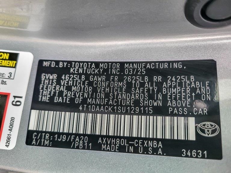 2025 TOYOTA CAMRY - Image 24