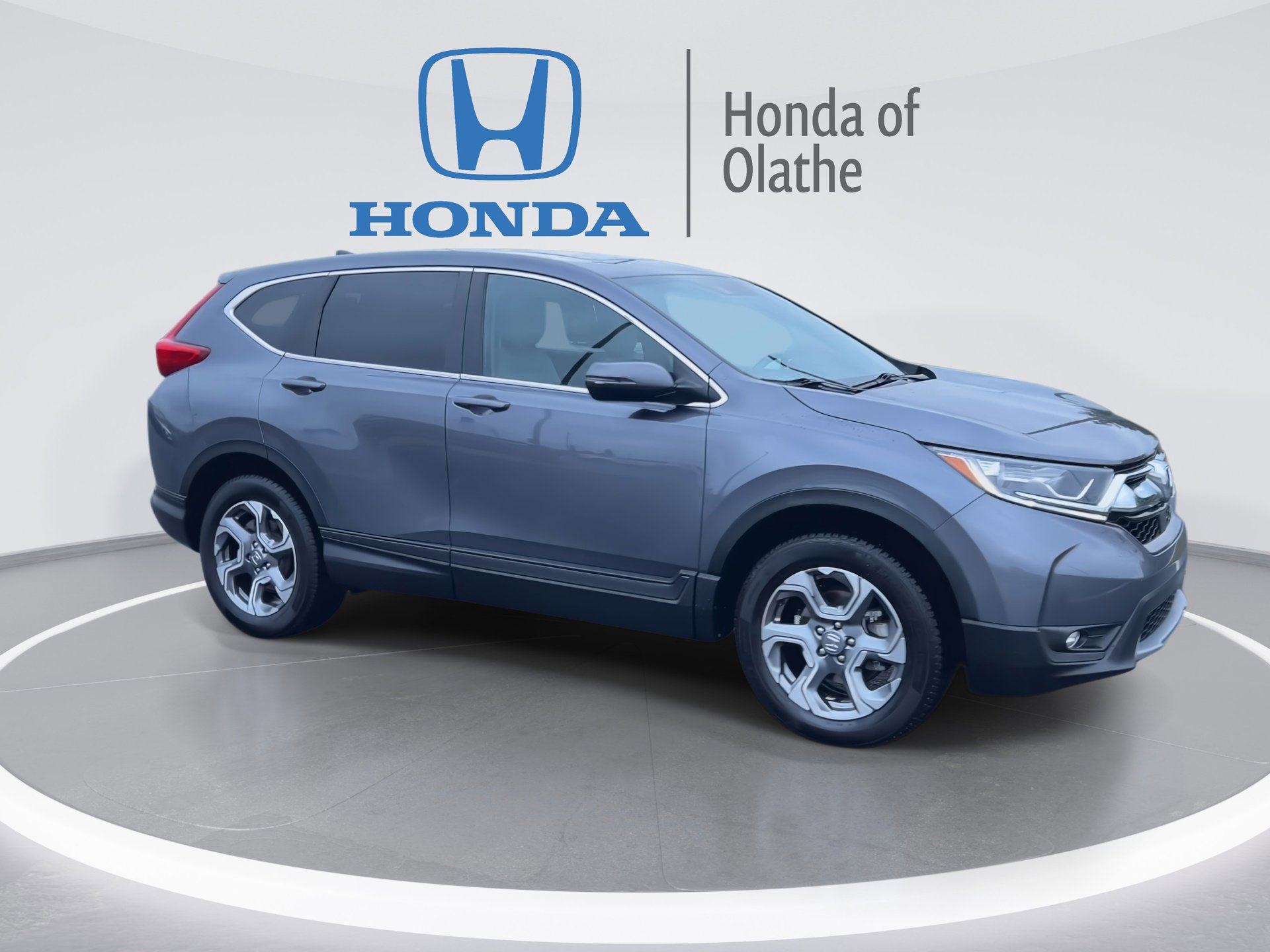 Used 2019 Honda CR-V EX-L with VIN 5J6RW2H80KL020076 for sale in Kansas City