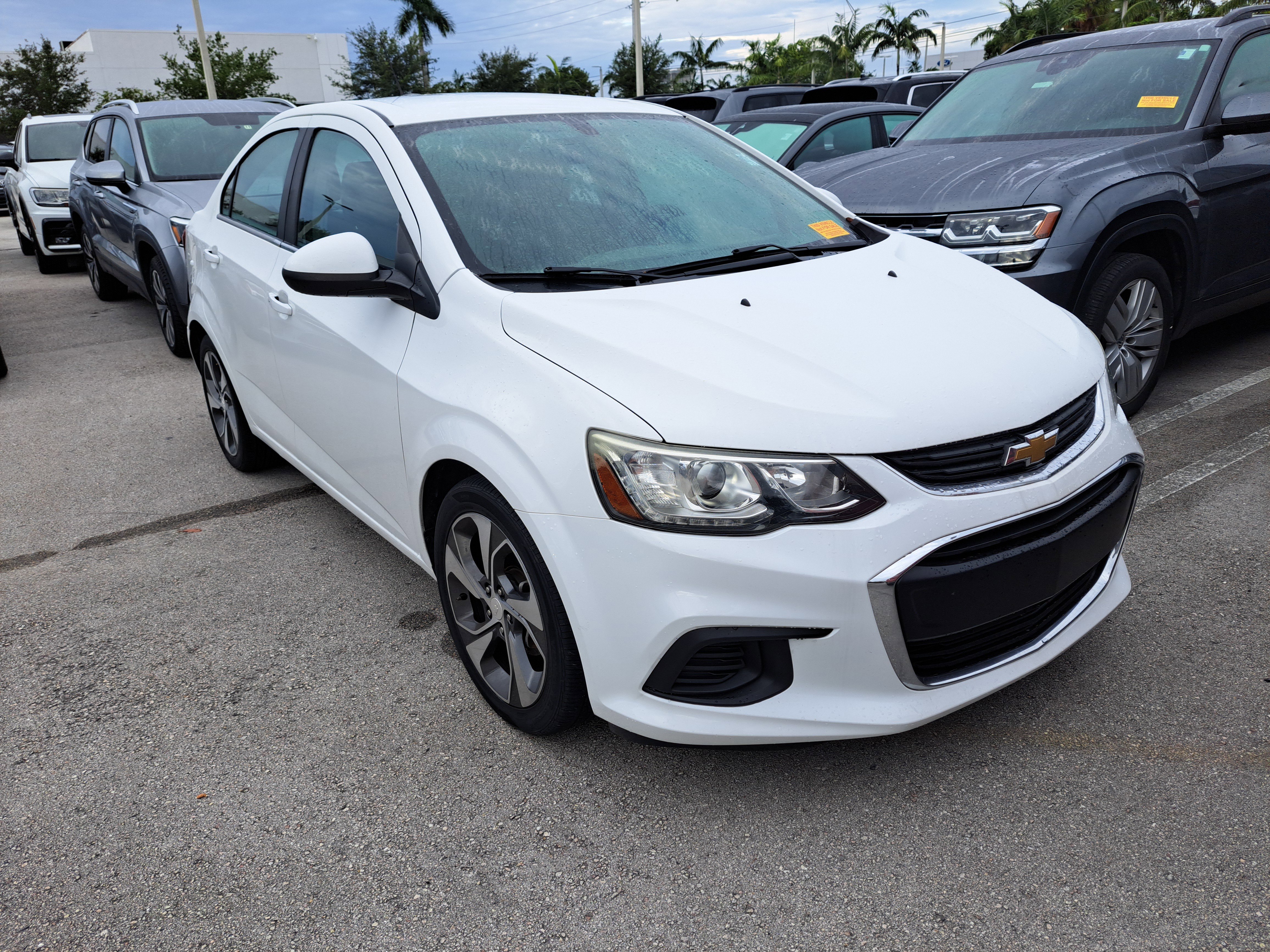 Used 2018 Chevrolet Sonic Premier with VIN 1G1JF5SB5J4105733 for sale in Opa-locka, FL