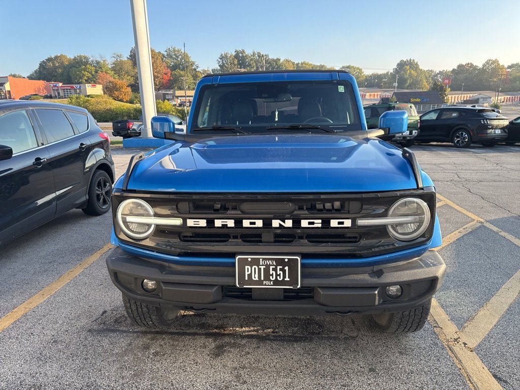 Used 2021 Ford Bronco 4-Door Outer Banks with VIN 1FMDE5BH0MLB08752 for sale in Kansas City