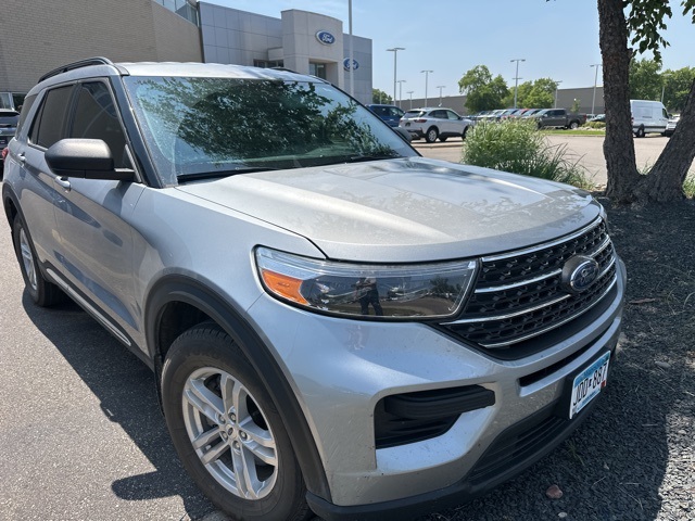 Used 2022 Ford Explorer XLT with VIN 1FMSK8DH7NGA30480 for sale in Apple Valley, Minnesota