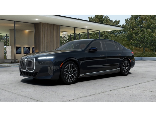 New 2026 Carbon Black Metallic BMW 750e image 1