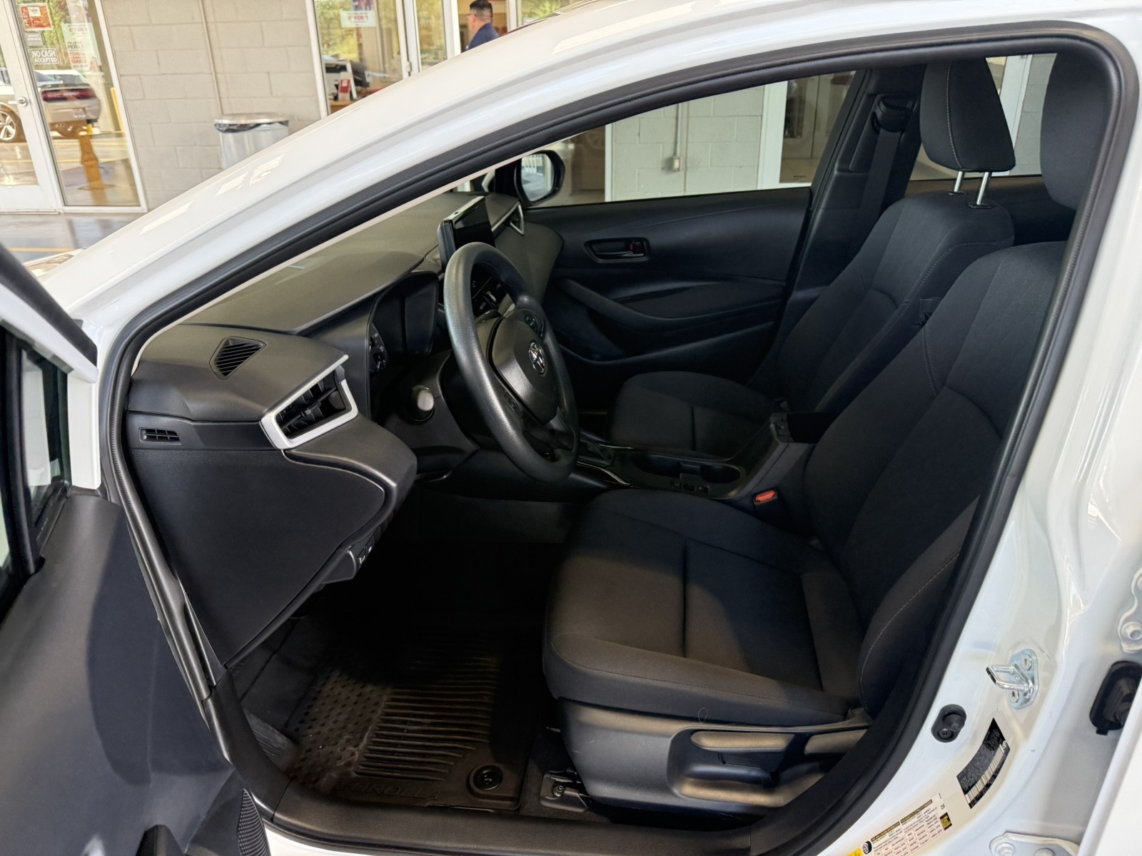 Used 2025 WHITE Toyota LE image 10