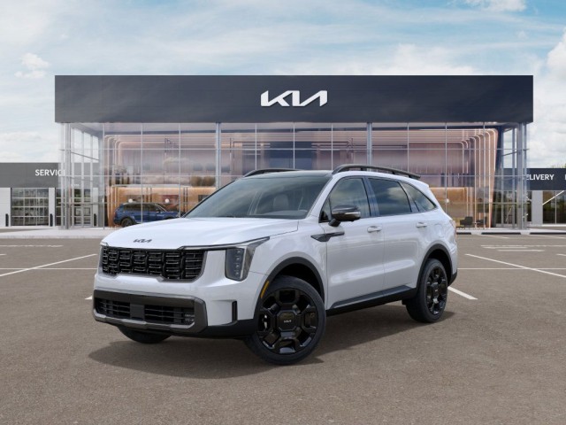 New 2025 Glacial White Pearl Kia X-Line SX image 1