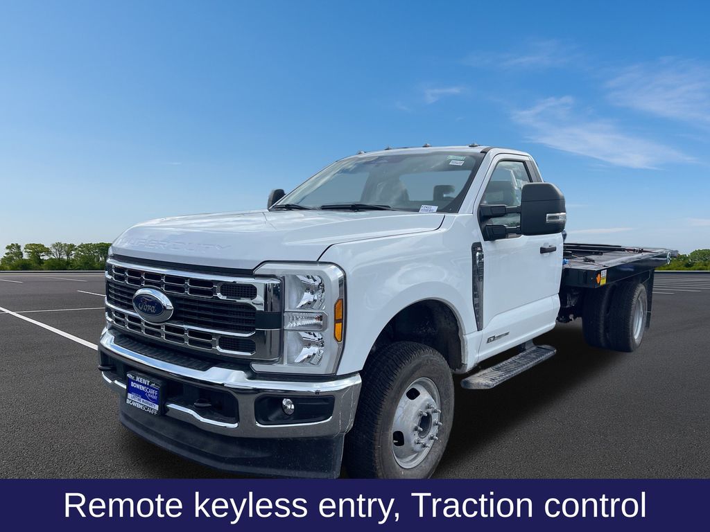 New 2024 Oxford White Ford Platform Body image 2