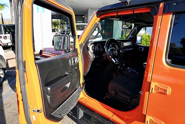 Used 2018 Orange Jeep Unlimited Rubicon image 39