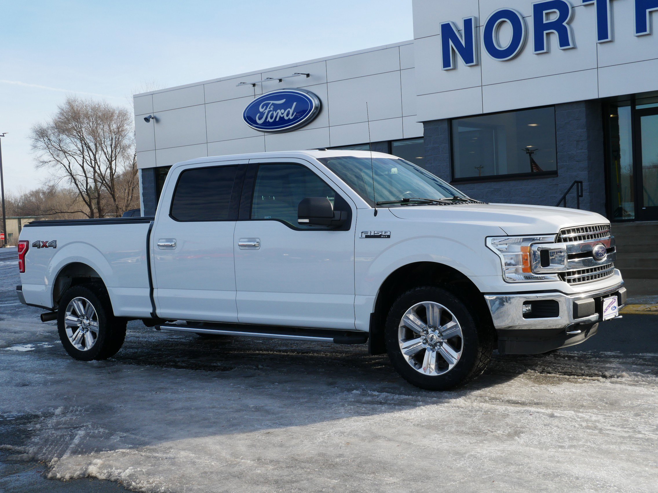Used 2018 Ford F-150 XLT with VIN 1FTFW1E50JFC63588 for sale in Northfield, Minnesota