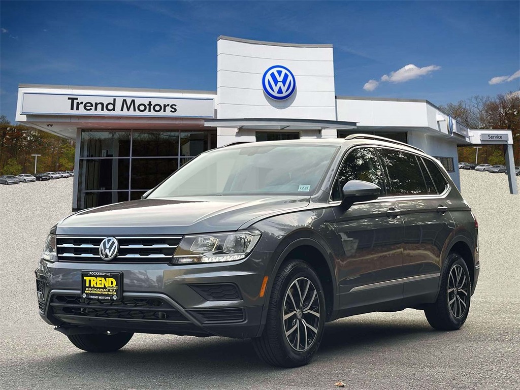 Used 2021 Volkswagen Tiguan SE with VIN 3VV2B7AX4MM018206 for sale in Rockaway, NJ