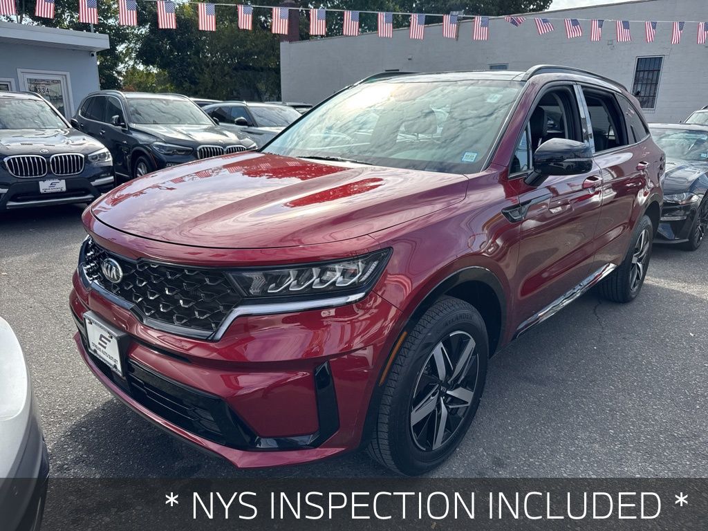 Used 2021 Red Kia EX image 3