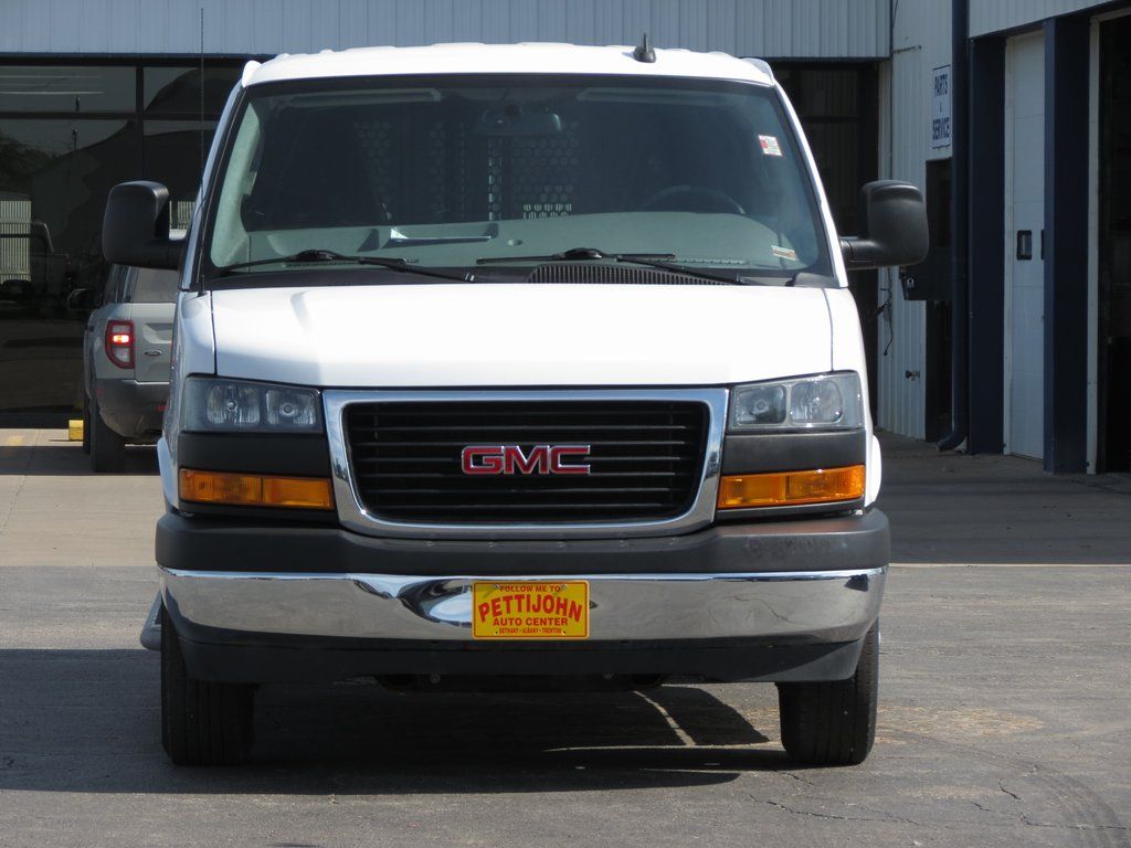 Used 2023 GMC Savana Cargo Work Van with VIN 1GTW7AFP5P1210520 for sale in Kansas City
