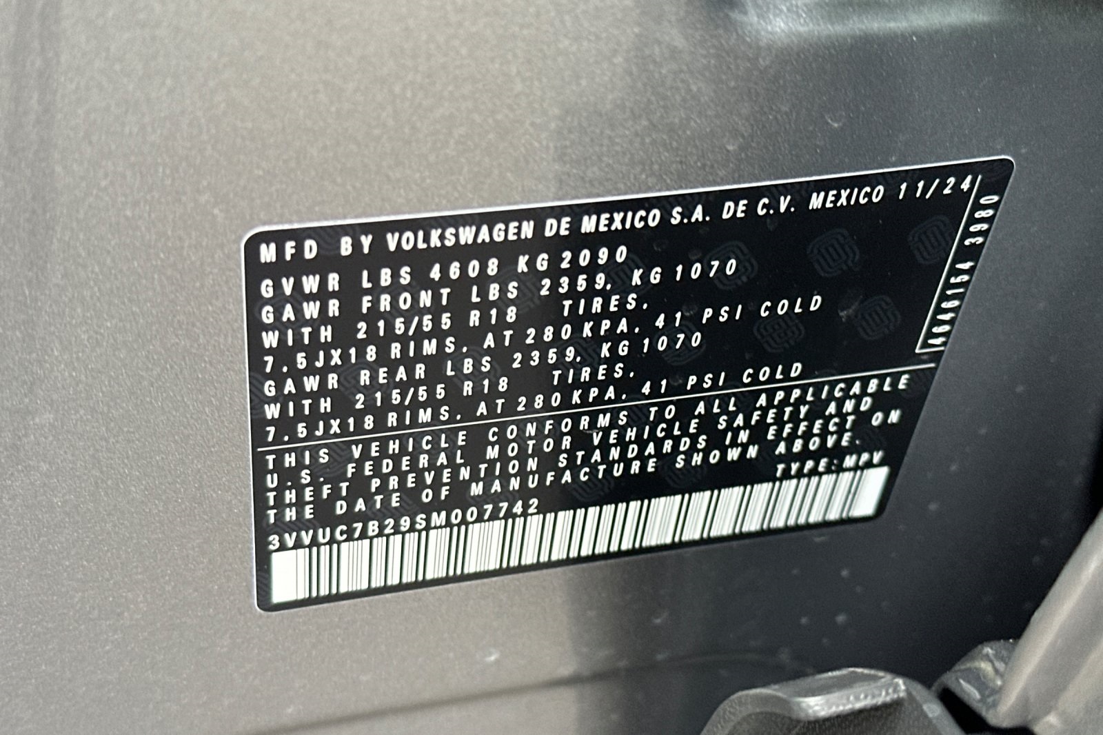 2025 Volkswagen Taos SE photo 24
