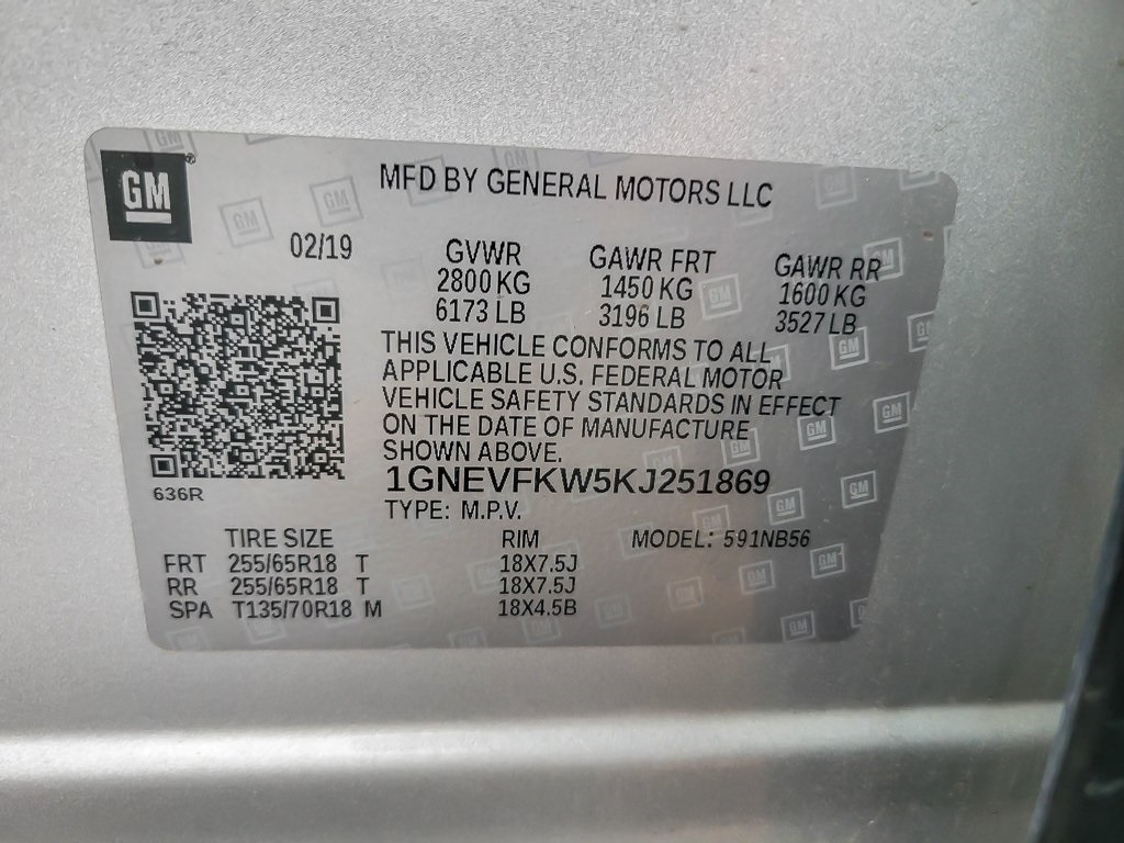 2019 CHEVROLET TRAVERSE - Image 24