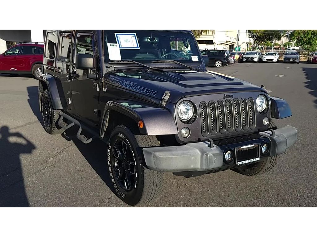 2017 Jeep Wrangler Unlimited Smoky Mountain