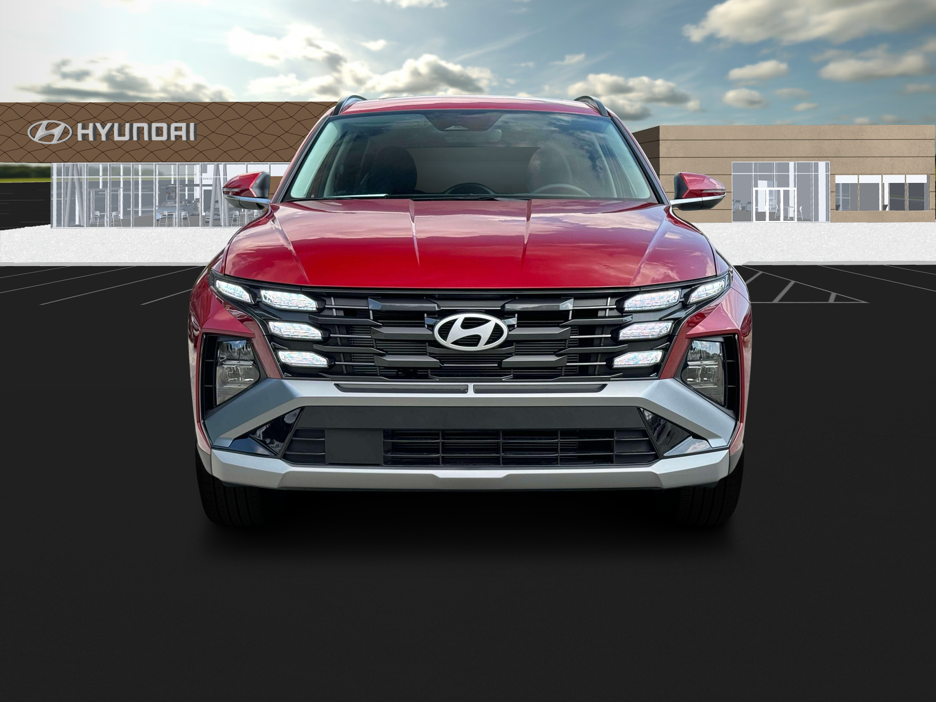 New 2025 Red Hyundai SEL Convenience FWD image 12