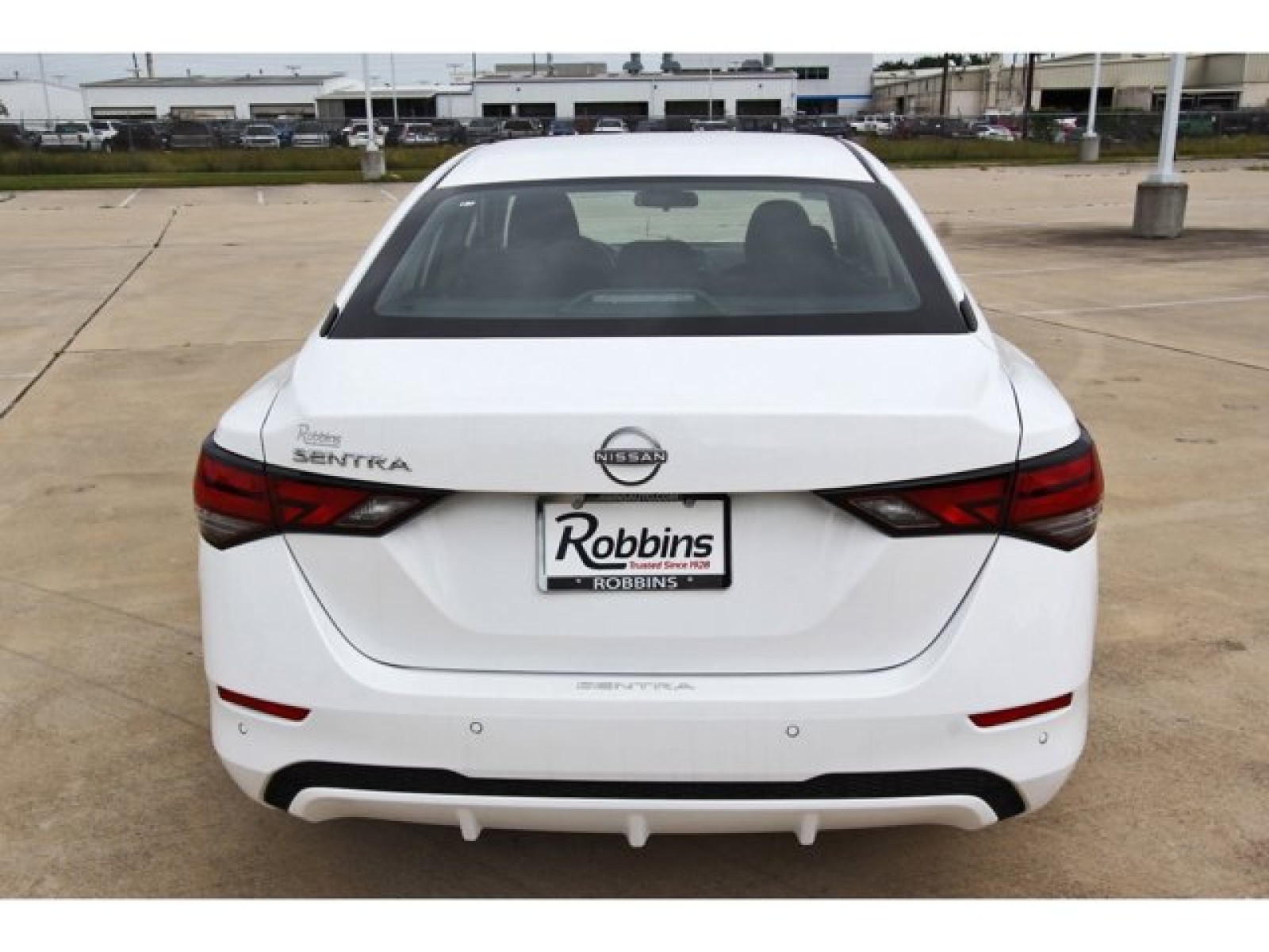 2025 Nissan Sentra S White at Robbins Nissan