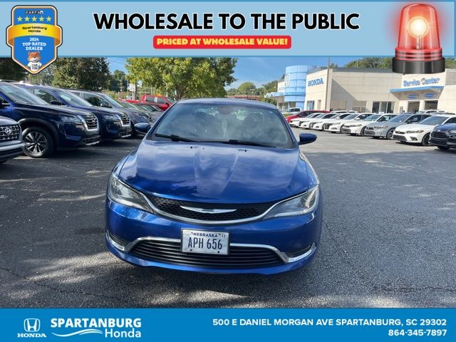 Used 2015 Chrysler 200 Limited with VIN 1C3CCCABXFN750737 for sale in Spartanburg, SC