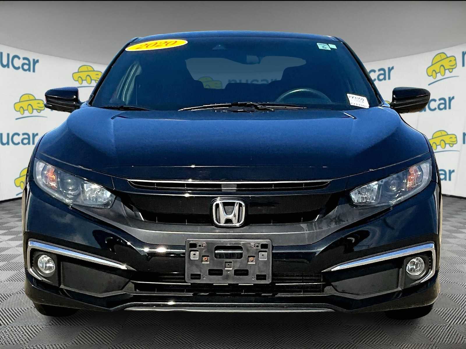 Used 2020 Honda Civic EX with VIN 2HGFC3B3XLH350666 for sale in Woburn, MA