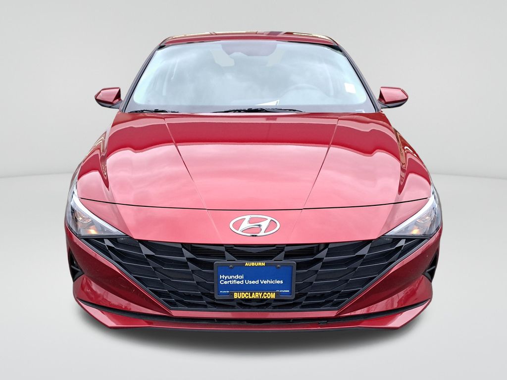 2023 Hyundai Elantra Hybrid Blue photo 2