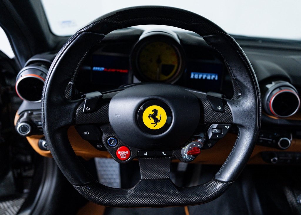 Certified Used 2018 Grigio Silverstone Metallic Ferrari Base image 16