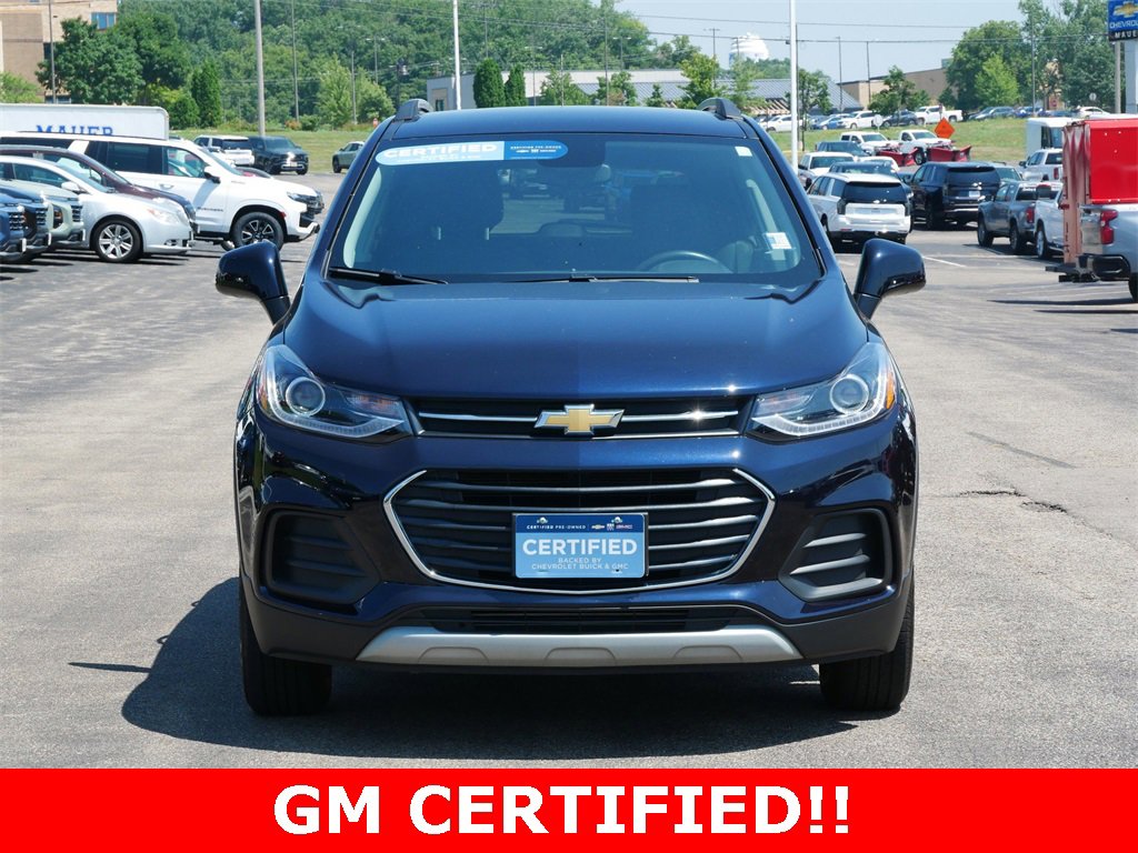 Certified 2022 Chevrolet Trax LT with VIN KL7CJPSM6NB540156 for sale in Inver Grove Heights, Minnesota