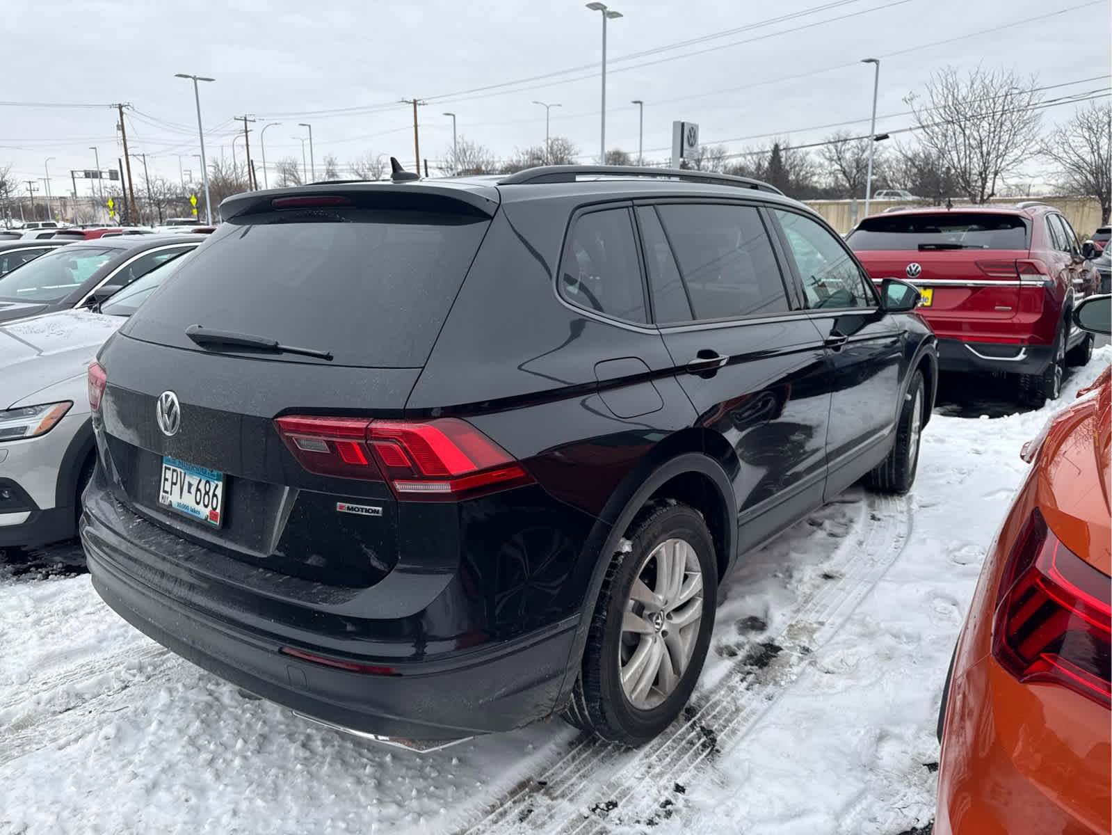 Certified 2020 Volkswagen Tiguan S with VIN 3VV0B7AX0LM069725 for sale in St. Louis Park, MN