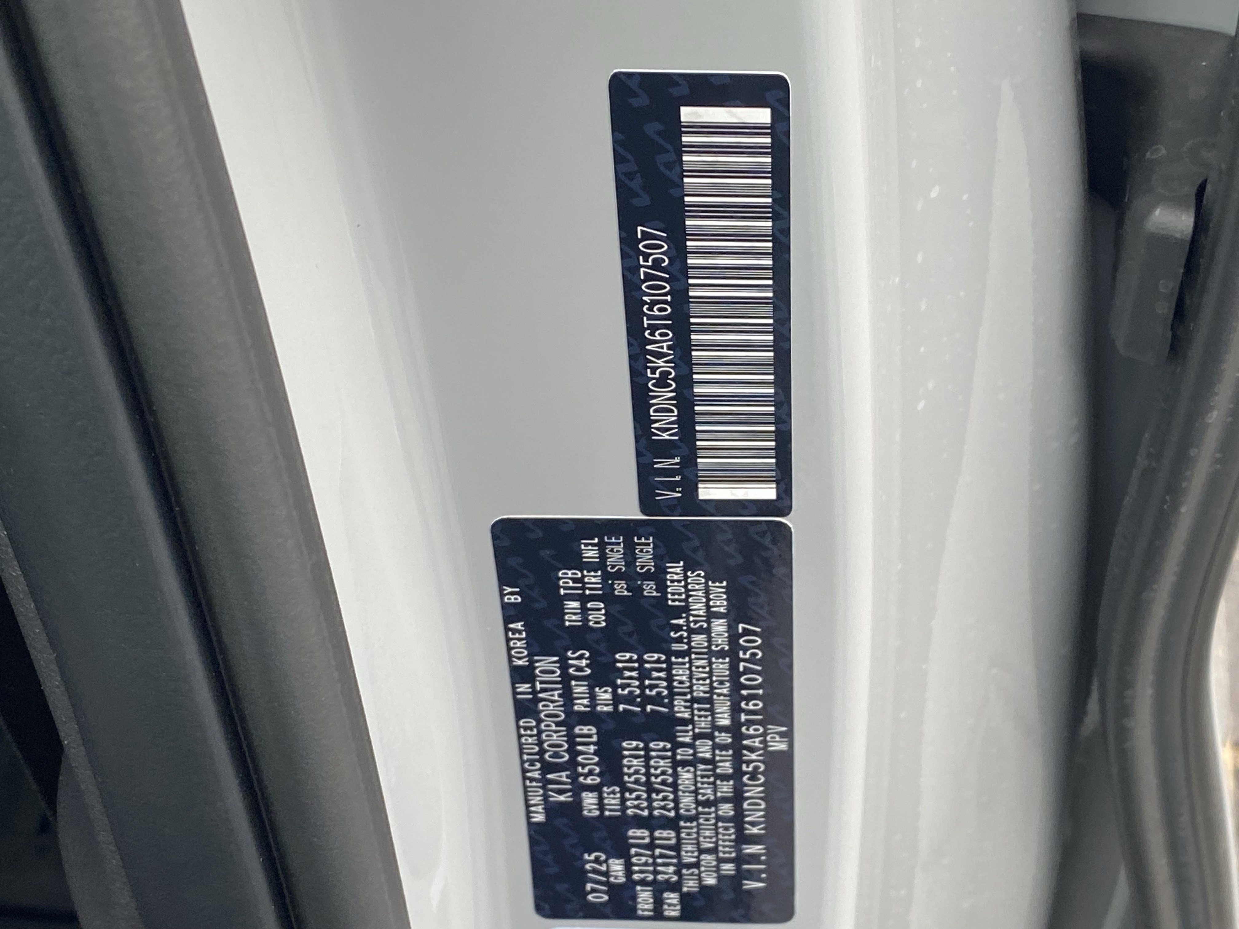 2026 Kia Carnival EX photo 3