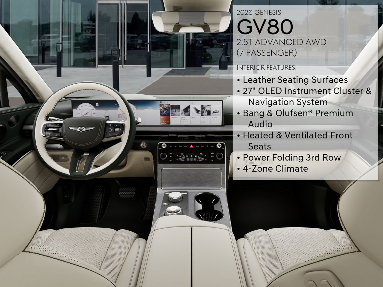 2026 Genesis GV80 2.5T Advanced photo 17