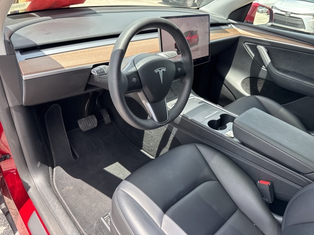 Used 2024 Tesla Model Y Long Range with VIN 7SAYGDED4RF094676 for sale in Hollywood, FL