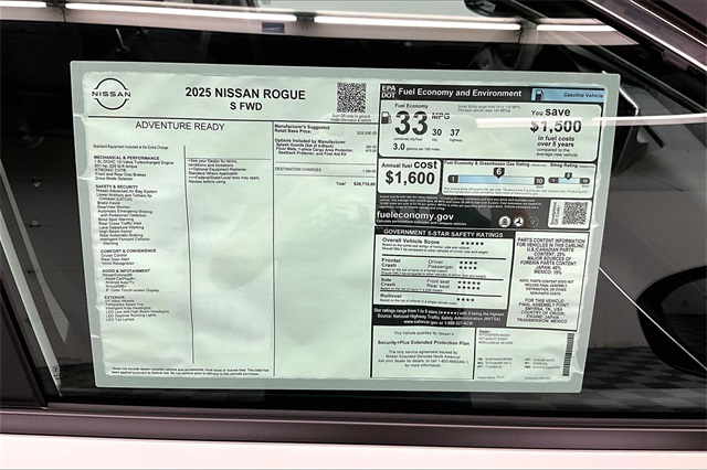 2025 Nissan Rogue S photo 35