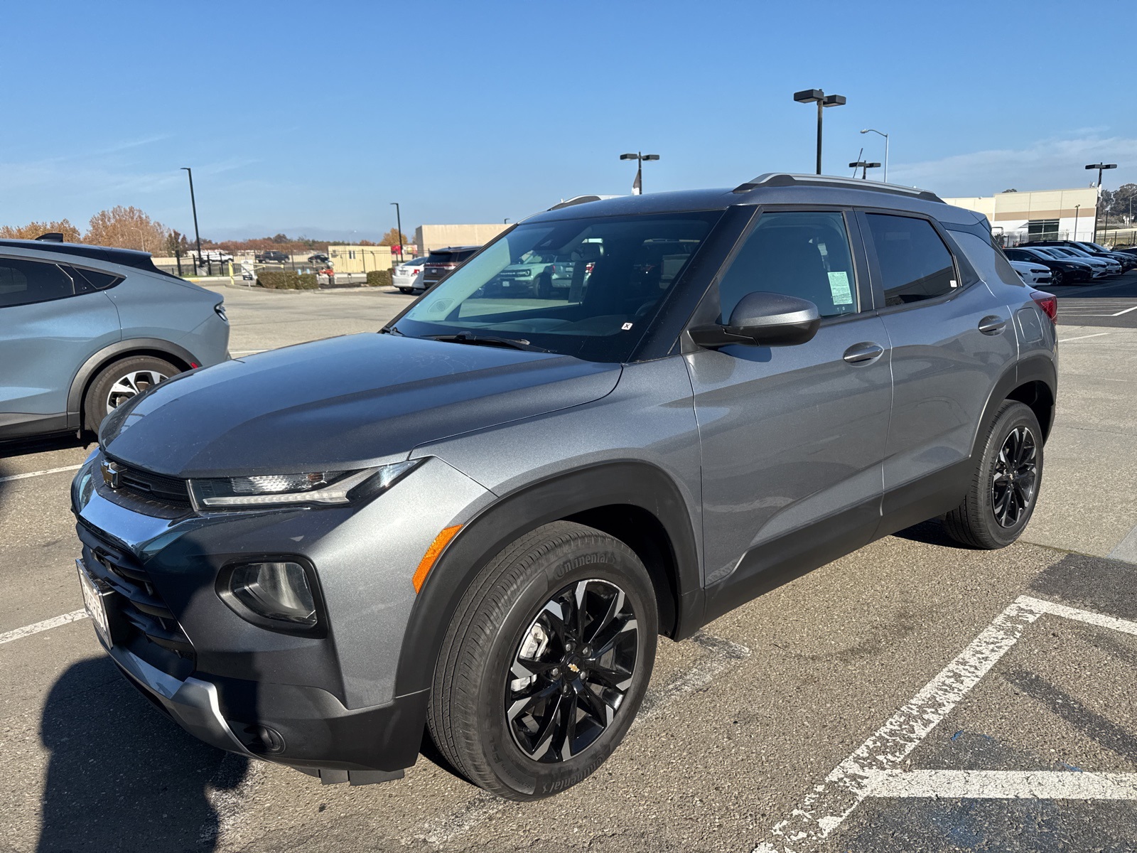 Used 2022 Chevrolet Trailblazer LT with VIN KL79MPSL6NB085981 for sale in Livermore, CA