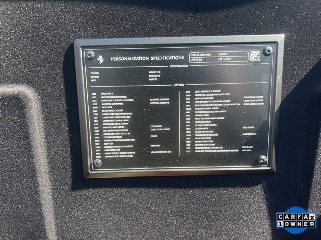 2023 Ferrari F8 Spider Base photo 24