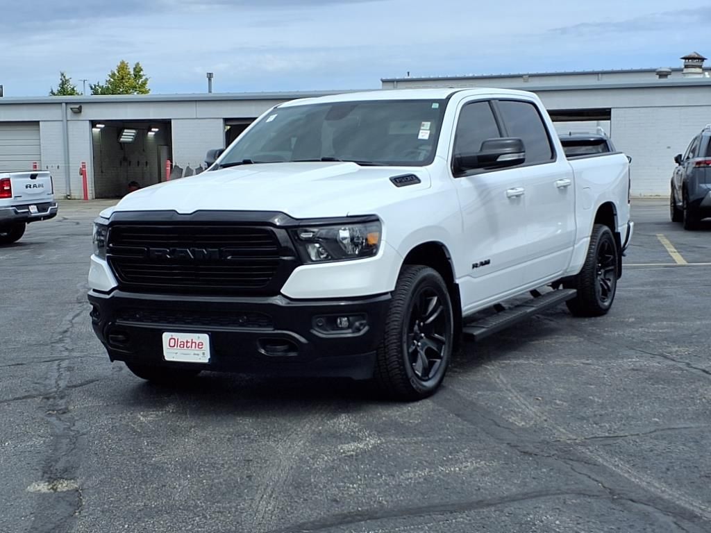 Certified 2020 RAM Ram 1500 Pickup Big Horn/Lone Star with VIN 1C6SRFFT9LN140274 for sale in Kansas City