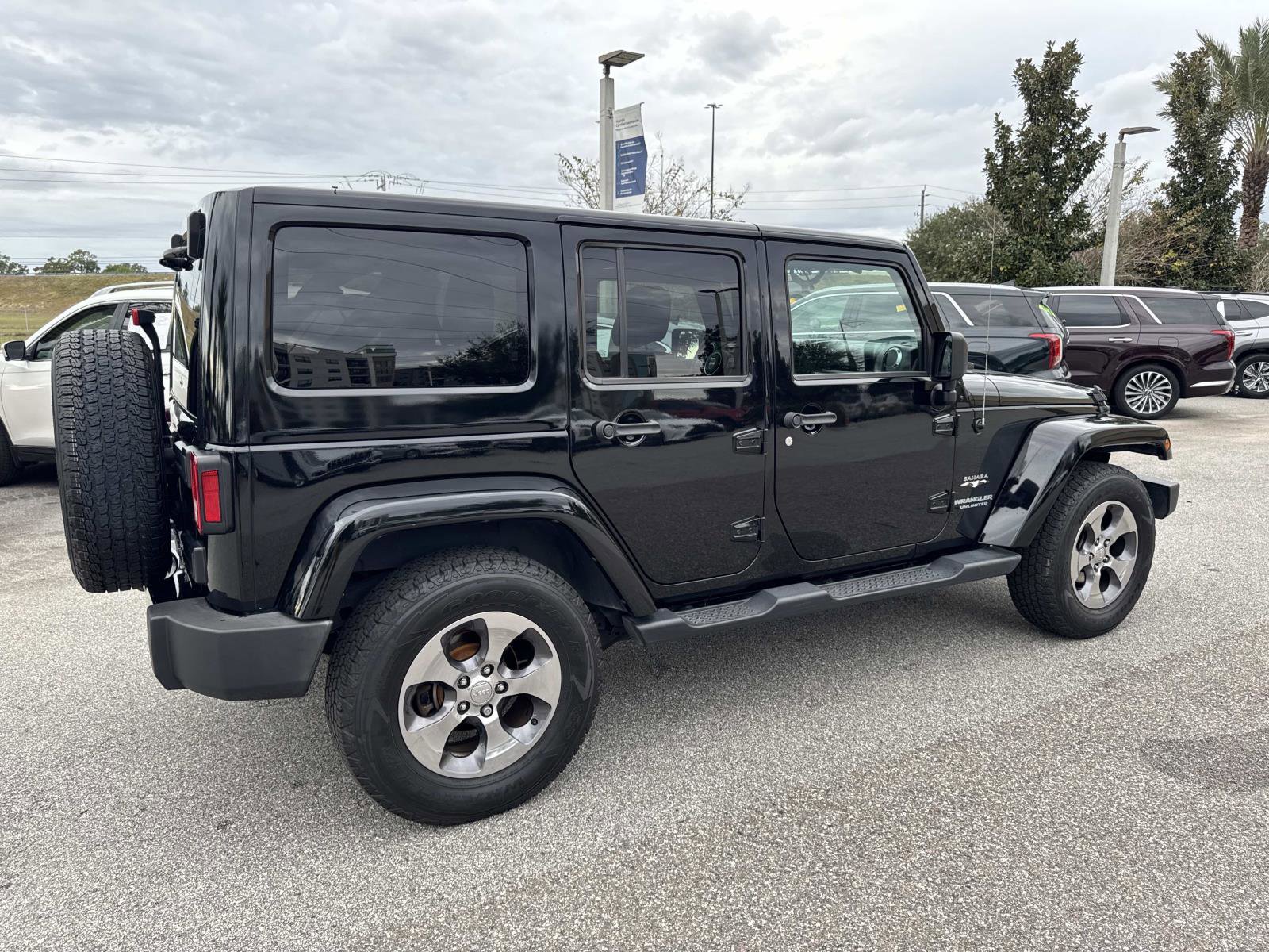 Used 2016 Jeep Wrangler Unlimited Sahara with VIN 1C4BJWEG0GL115639 for sale in Lake Mary, FL