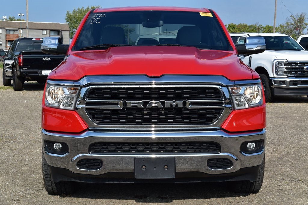Used 2022 RAM Ram 1500 Big Horn with VIN 1C6RRFFG5NN347149 for sale in Kansas City