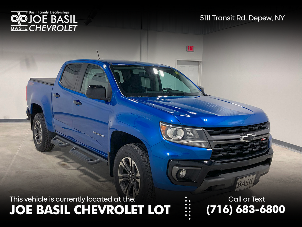 PreOwned 2021 Chevrolet Colorado Z71 4D Crew Cab in Williamsville 