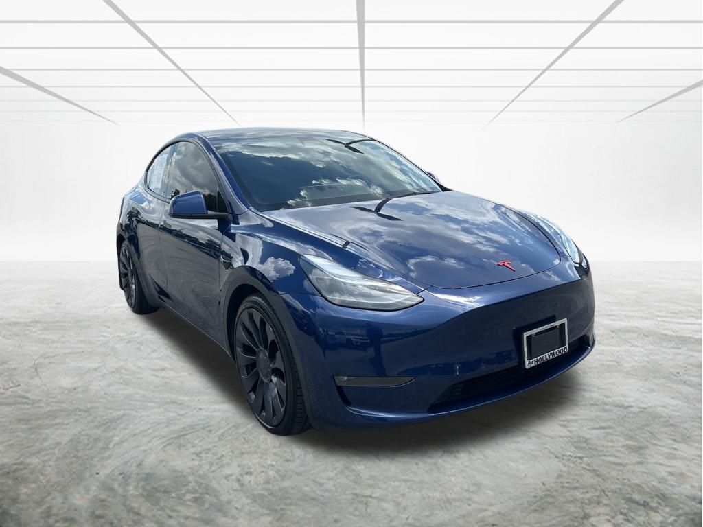 Used 2022 Tesla Model Y Performance with VIN 7SAYGDEF3NF337342 for sale in Hollywood, FL