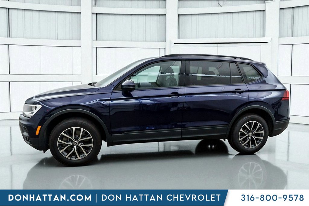 Used 2021 Volkswagen Tiguan S with VIN 3VV0B7AX3MM019662 for sale in Park City, KS