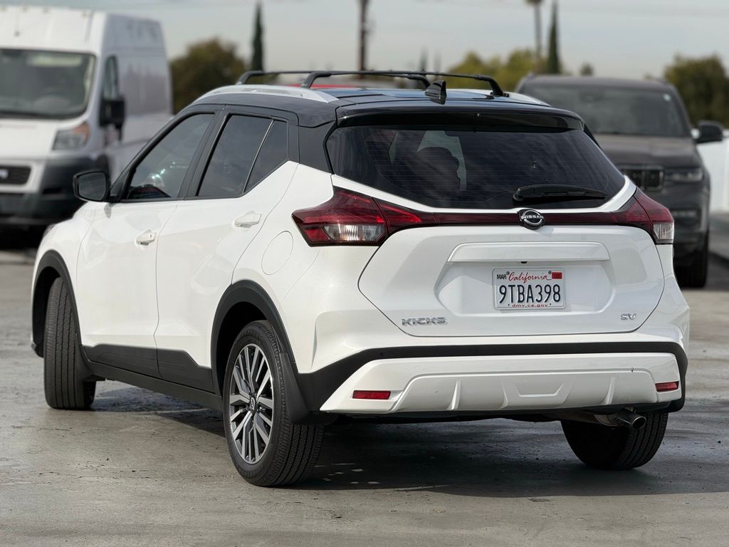 Certified 2022 Nissan Kicks SV with VIN 3N1CP5CV2NL499331 for sale in Claremont, CA