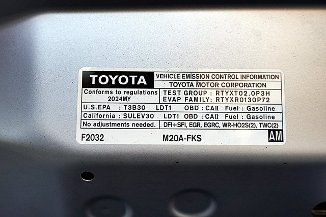 Used 2024 Silver Toyota LE image 33