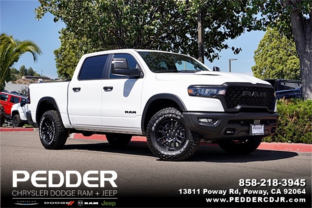 New 2026 Bright White Clear-Coat Exterior Paint RAM Rebel image 1