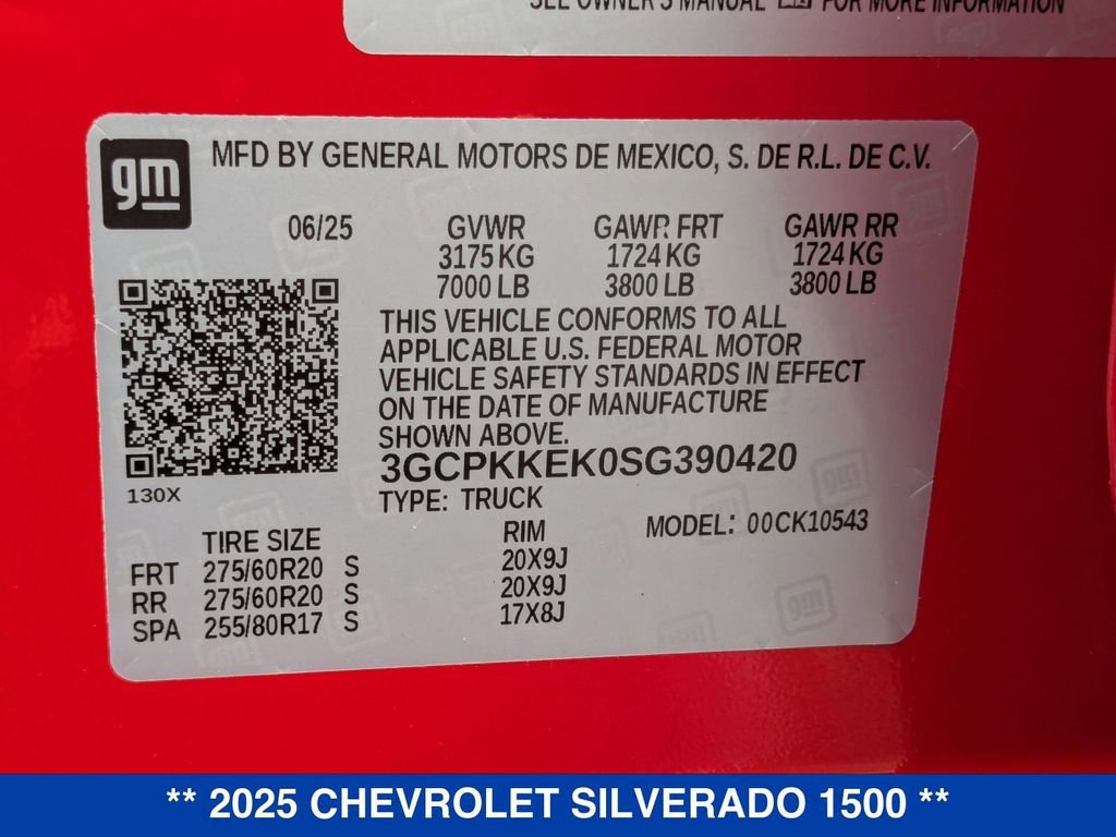 2025 Chevrolet Silverado 1500 LT photo 35