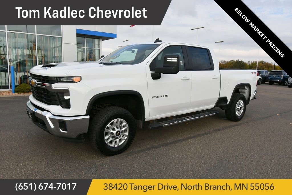 Used 2024 Chevrolet Silverado 2500HD LT with VIN 2GC4YNEY9R1217831 for sale in North Branch, Minnesota