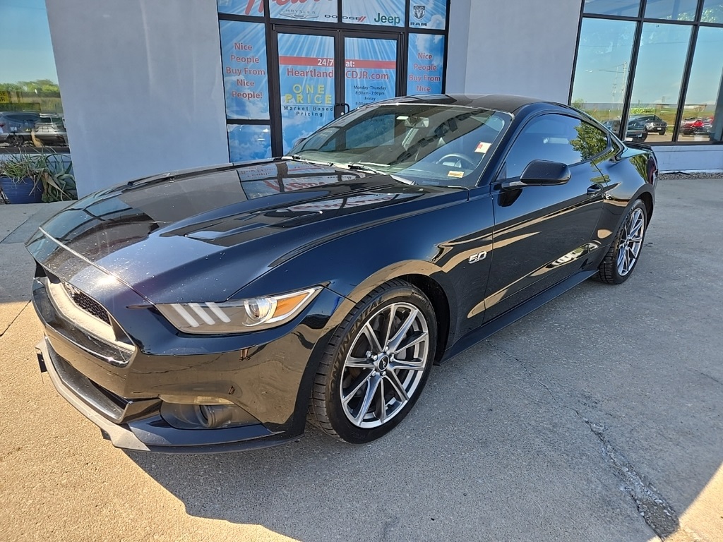 Used 2015 Ford Mustang GT Premium with VIN 1FA6P8CF1F5365583 for sale in Kansas City