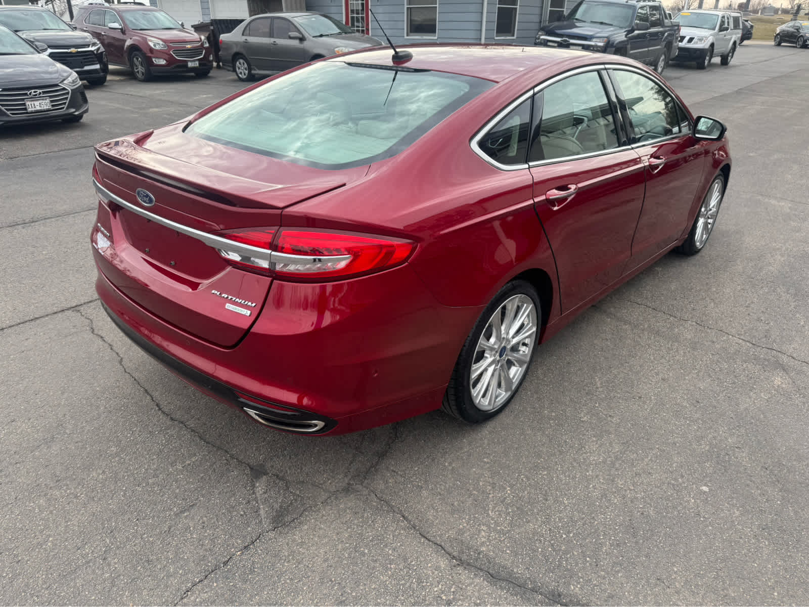 2018 Ford Fusion Platinum photo 3