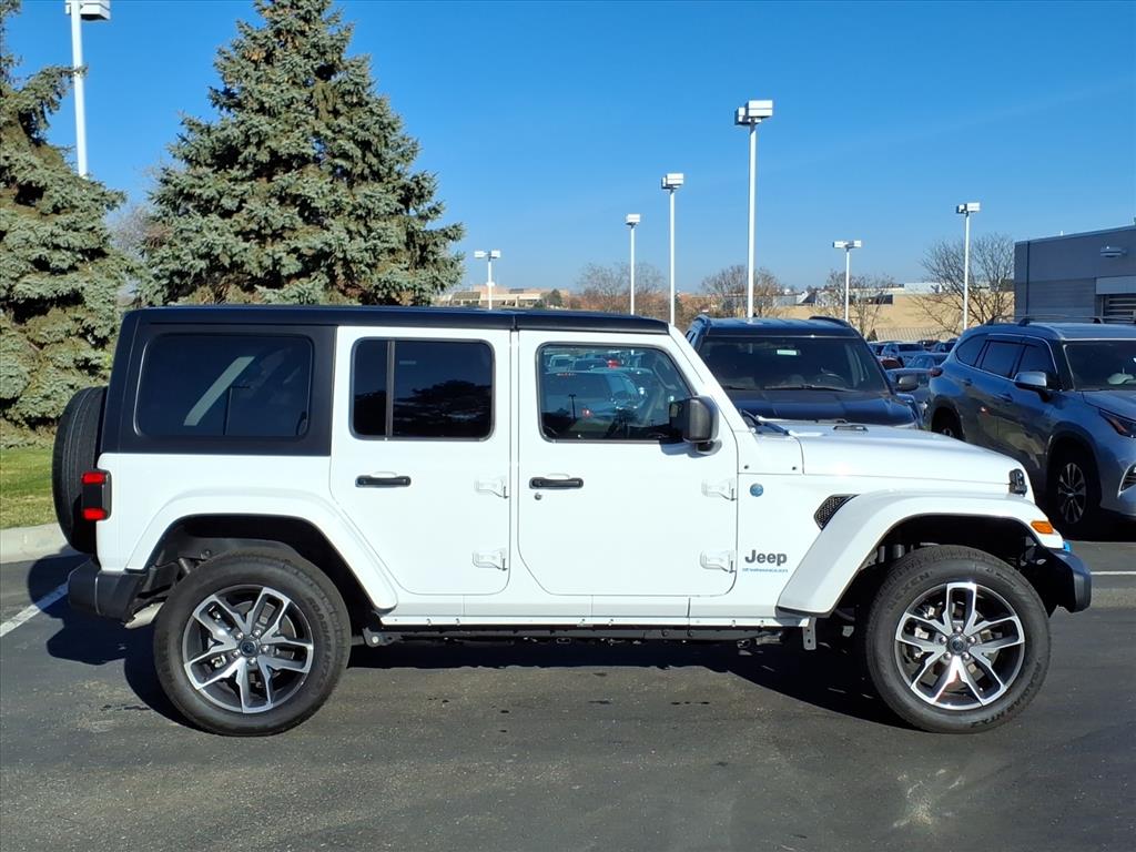 Used 2024 Jeep Wrangler 4xe Sports S 4XE with VIN 1C4RJXN6XRW155496 for sale in Burnsville, Minnesota