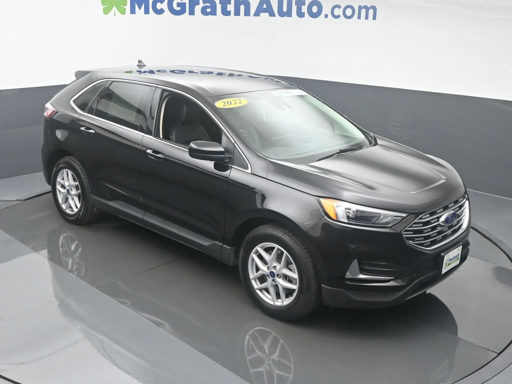 Certified 2022 Ford Edge SEL with VIN 2FMPK4J90NBA92130 for sale in Marion, IA
