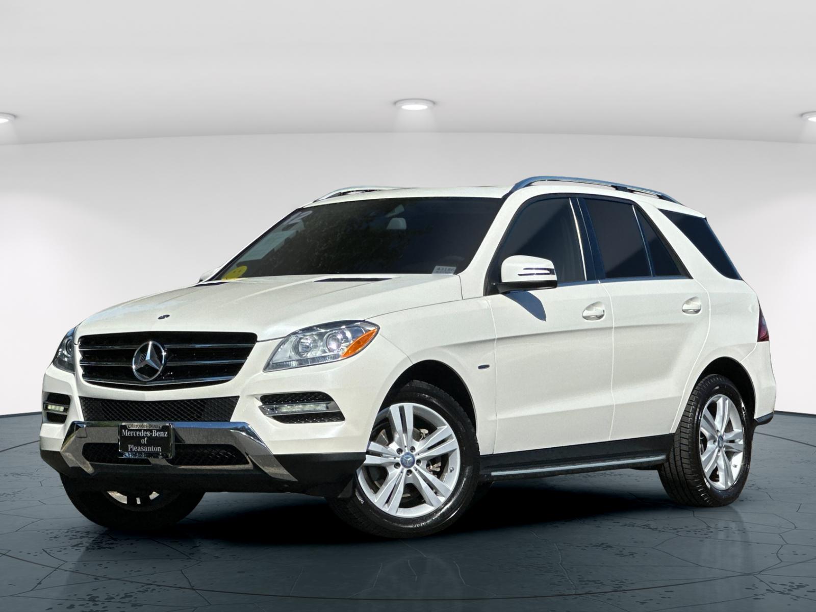 Used 2012 Mercedes-Benz M-Class ML350 with VIN 4JGDA5HB6CA074440 for sale in Pleasanton, CA